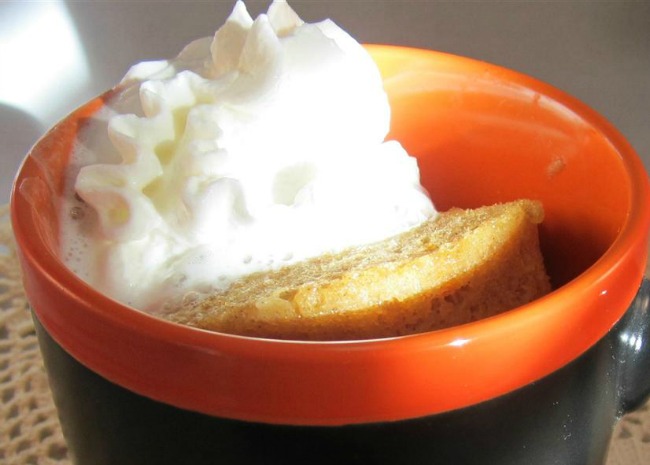 Pumpkin Pie Mug Cake